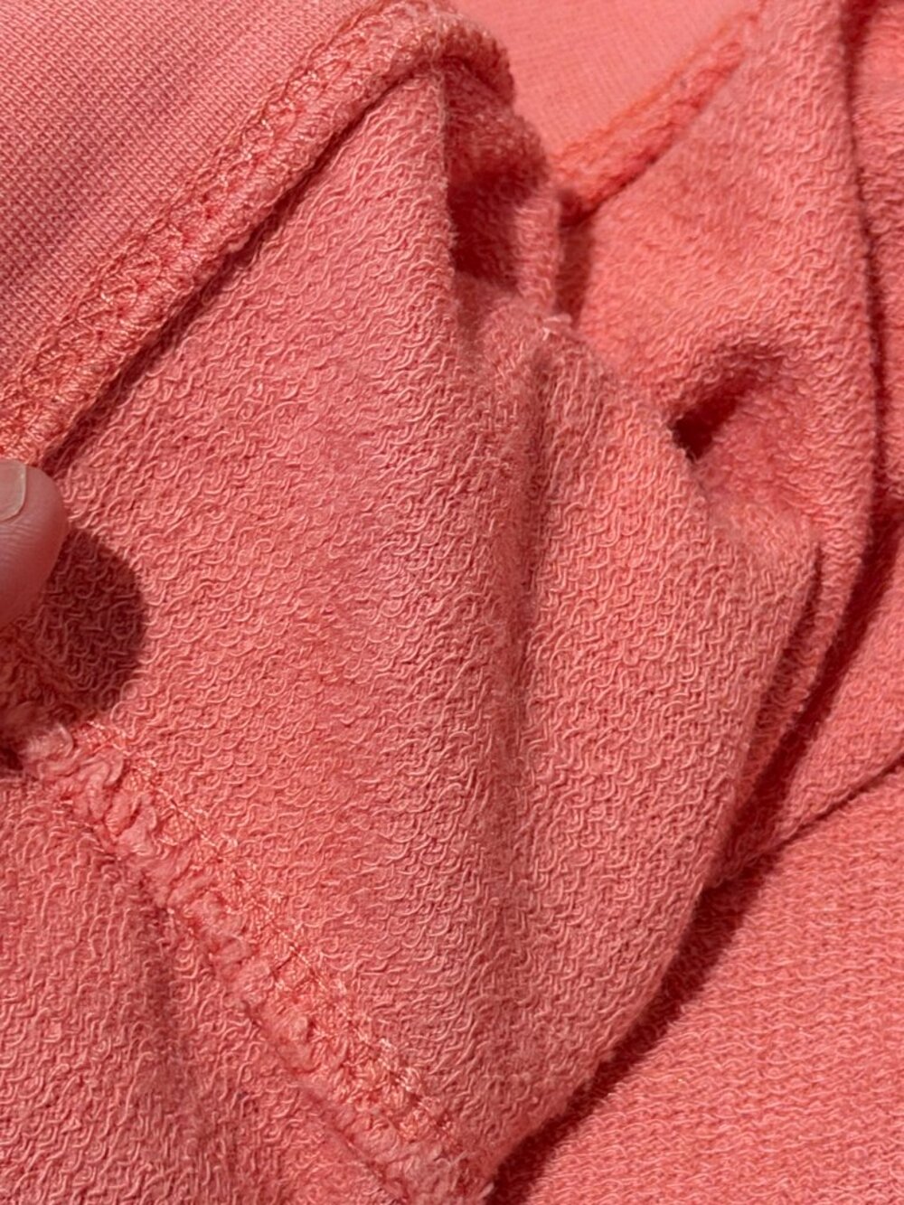 Sweaty Betty Pink French Terry Sweatshirt Thumb Holes M - Picture 7 of 11